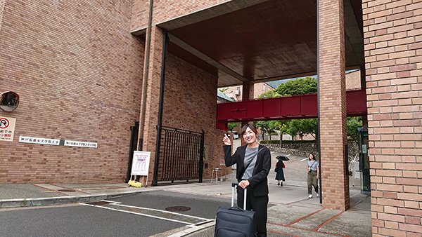 神戸松蔭女子学院大学　学祭でのファッションショー用のメイク講