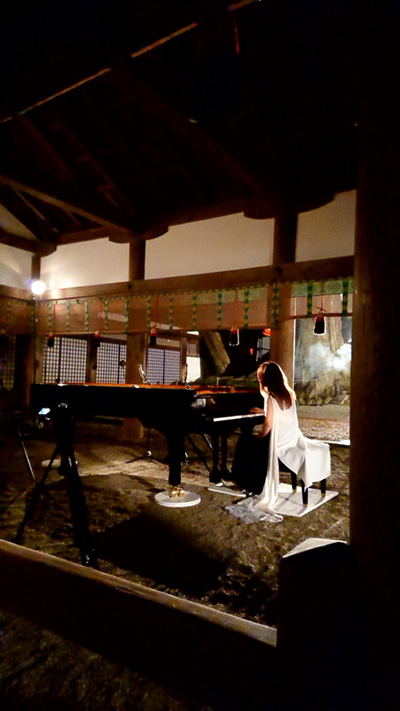 音のかたち　奈良　季節を描くピアノ