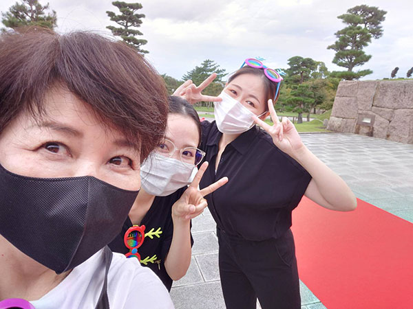 なら国際映画祭レッドカーペット　国際フォーラム甍にて