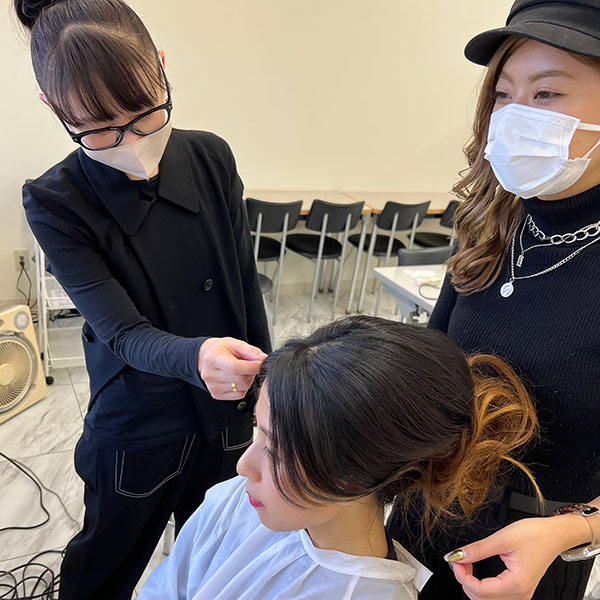 ヘアメイクアッププロフェッショナルコース