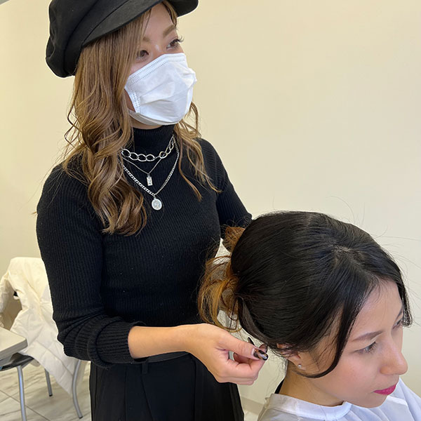 ヘアメイクアッププロフェッショナルコース