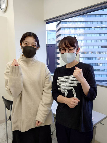 今日から授業をスタートしたSさん