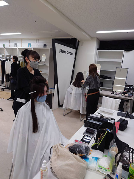 在校生が大活躍♪ヘアメイクアッププロフェッショナルコースのTさん