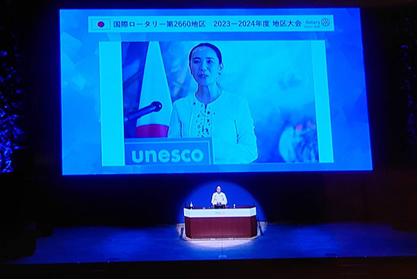 映画監督の河瀬直美さんの講演